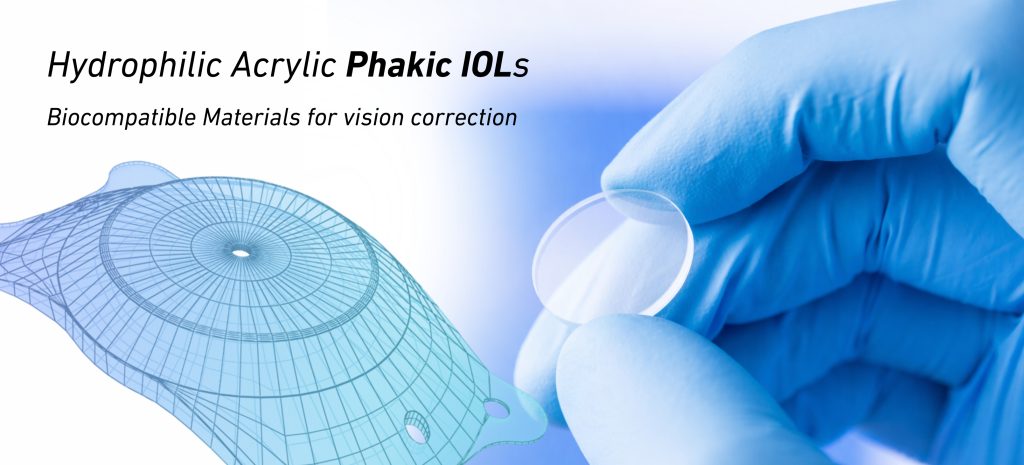 Hydrophilic Acrylic Phakic IOLs: Understanding the science of Biocompatible Materials for vision correction