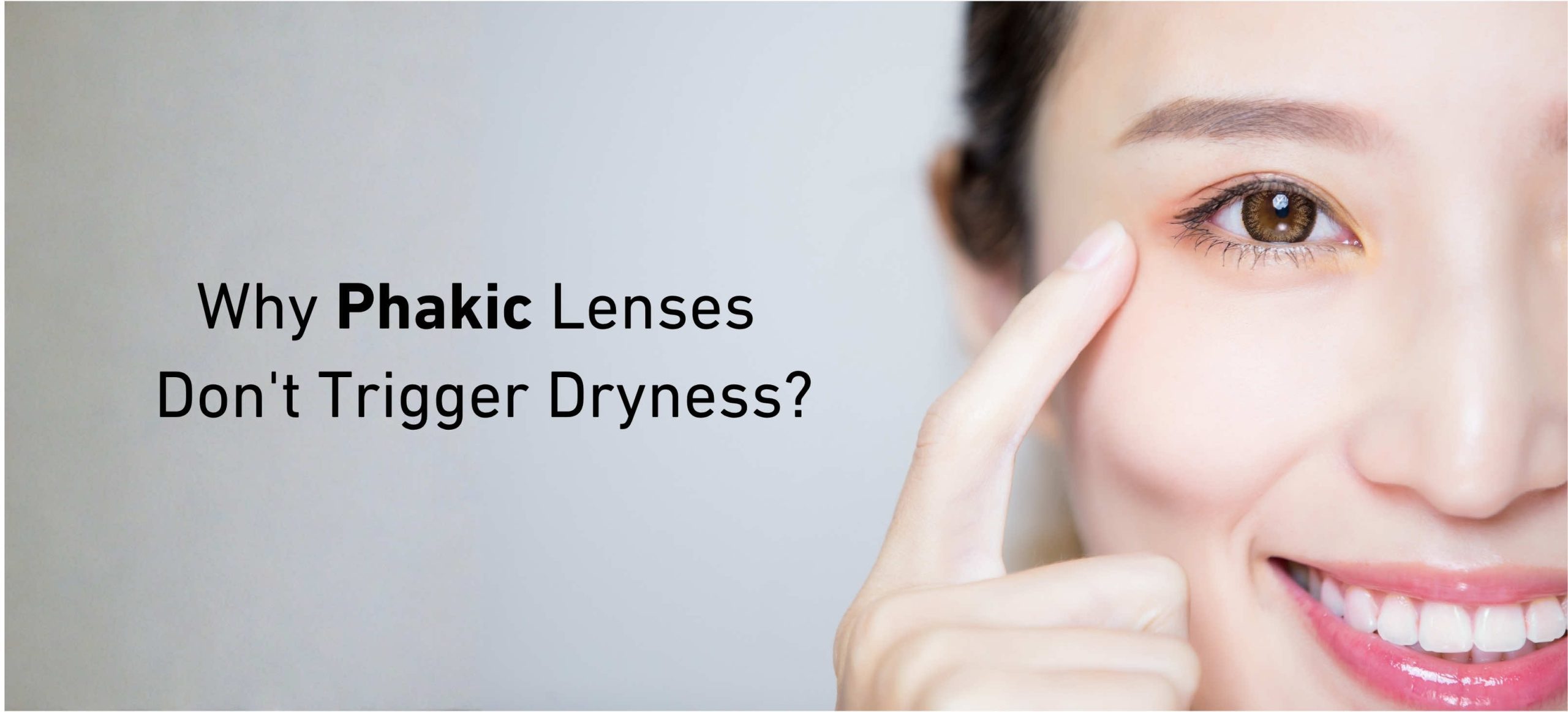 A Solution for Those with Dry Eye Syndrome: Why Phakic Lenses Don't Trigger Dryness
